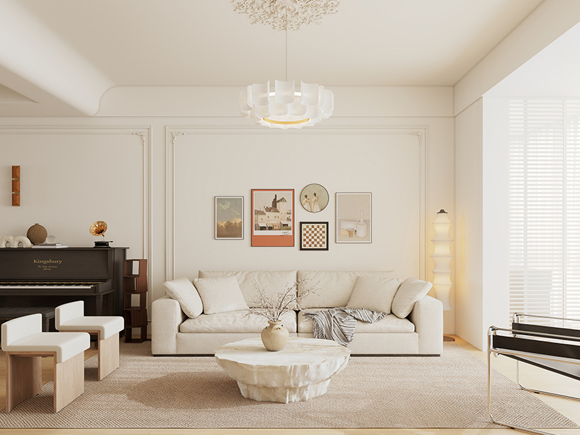 120平法式风 | 虹桥城市花园