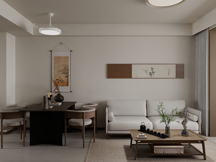 65平新中式风 | 馨盛佳苑